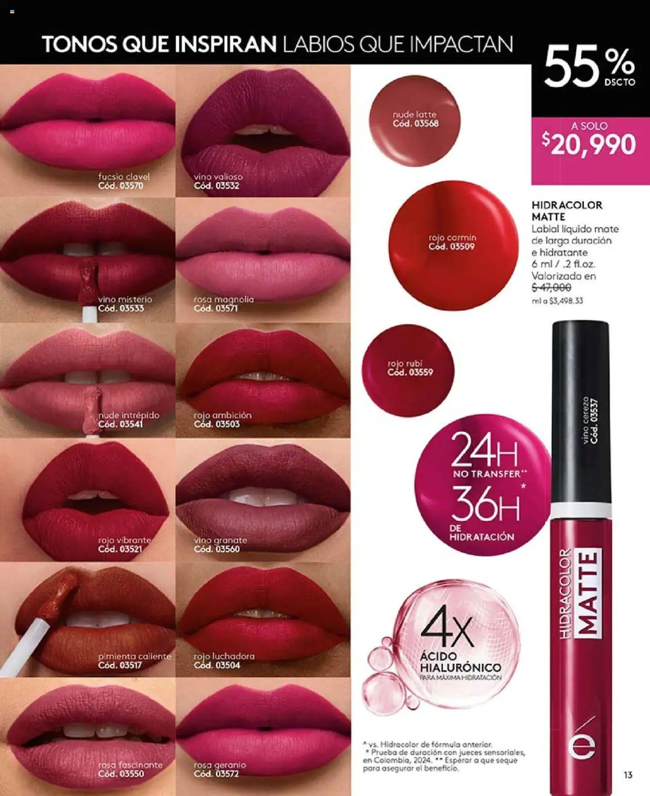 Ésika revista - valida desde el 16.06.2025 | Página: 13 | Productos: Pimienta, Vino