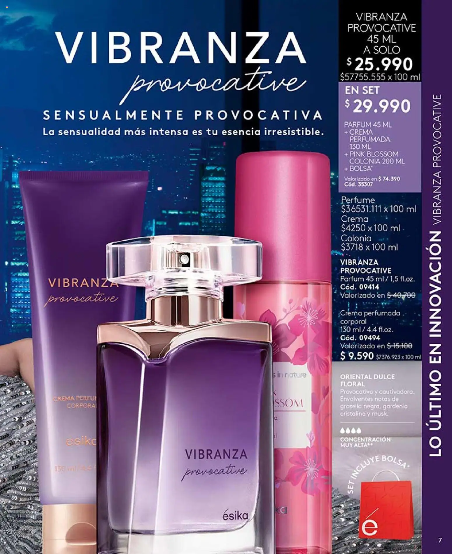 Catálogo Ésika Campaña 7 │ válido desde el 18.04.2026 | Página: 7 | Productos: Bolsa, Perfume, Crema