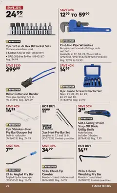 Preview of Princess Auto flyer - 2 Week Sale! from shop Princess Auto valid from 24.03.2026 | Page: 80 | Products: Nuts, PC, Cutter, Socket