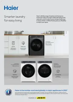 Preview of JB Hi-Fi STACK - valid from 01.04.2026 | Page: 75 | Products: Laundry, Washing machine, Dryer