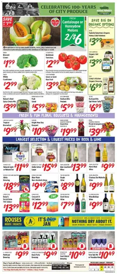 Preview of Rouses weekly ads valid from 28.01.2026 | Page: 8 | Products: Pizza, Potatoes, Vegetables, Salt