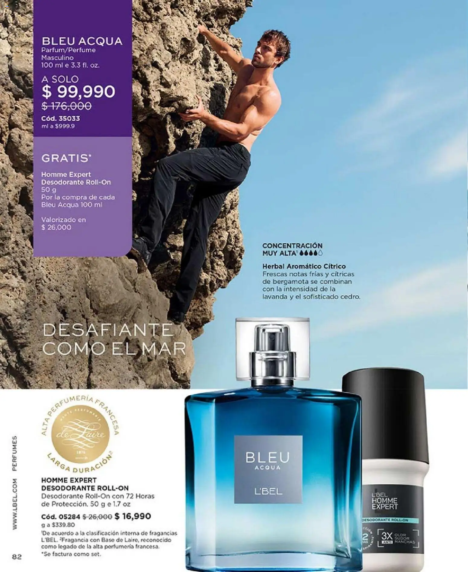 L'Bel revista - valida desde el 01.04.2026 | Página: 86 | Productos: Desodorante