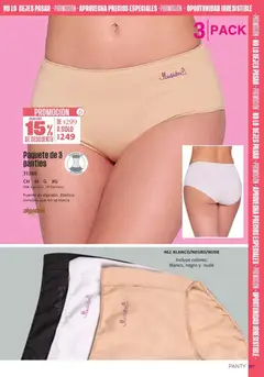 Vista previa de Ilusión catálogo Primavera, nuevo folleto de la tienda, válido en México a partir del 01.04.2026 | Página: 191 | Productos: Algodón