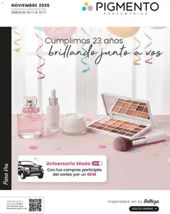 Vista previa Pigmento catálogo válido desde el 04.11.2025