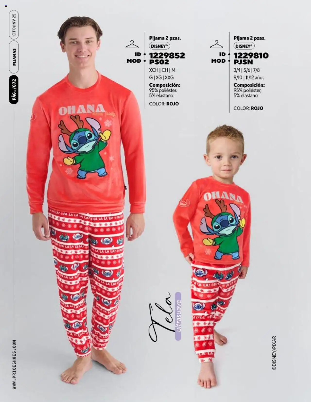 Nuevas ofertas de Price Shoes válidas en toda la República Mexicana desde el 18.09.2025. ¡Encuentra las mejores ofertas en Price Shoes - Catálogo Colección Pijamas! | Página: 72 | Productos: Pijama