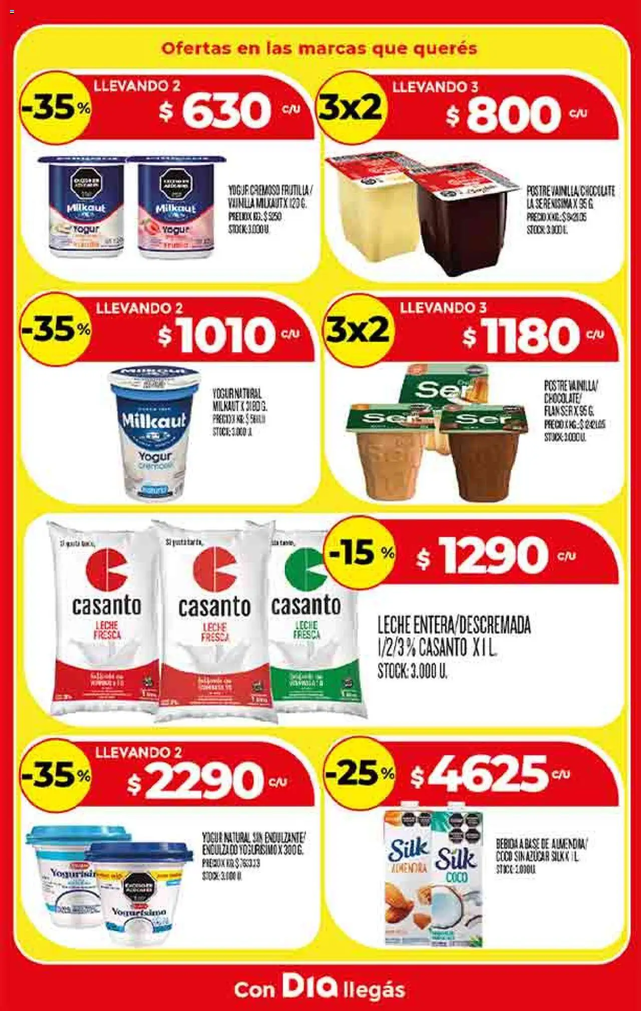 Supermercado DIA Ofertas - Salta y Jujuy │ válido desde el 30.07.2025 | Página: 8 | Productos: Frutilla, Azucar, Leche, Chocolate