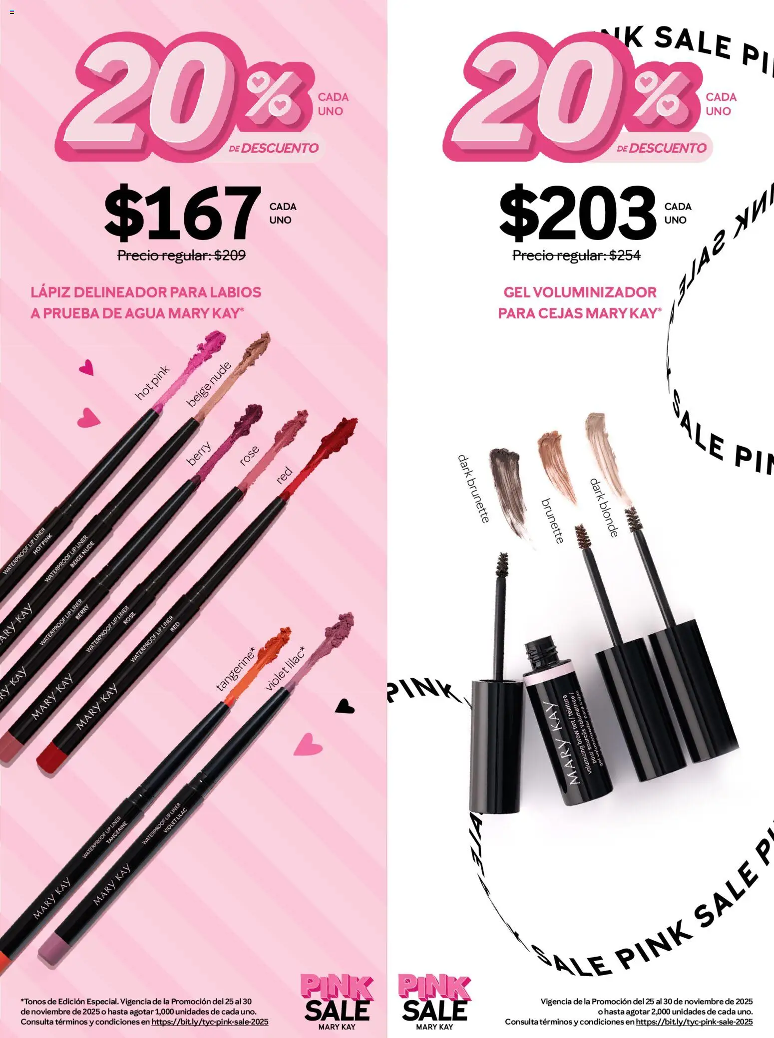 Nuevas ofertas de Mary Kay válidas en toda la República Mexicana desde el 25.11.2025. ¡Encuentra las mejores ofertas en Mary Kay catálogo! | Página: 3 | Productos: Agua, Delineador