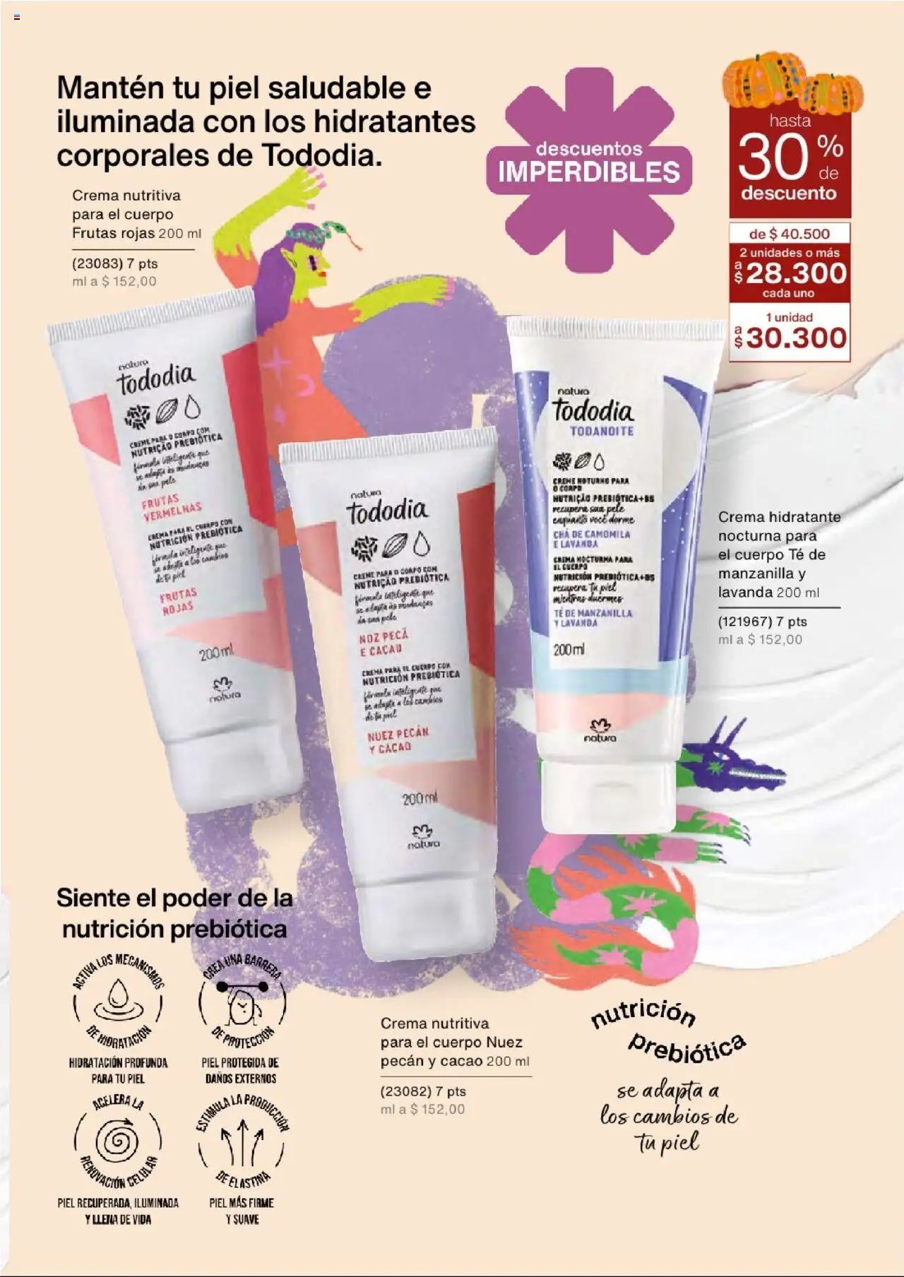 Natura revista - valida desde el 03.09.2025 | Página: 99 | Productos: Té, Crema, Crema para el cuerpo, Nuez