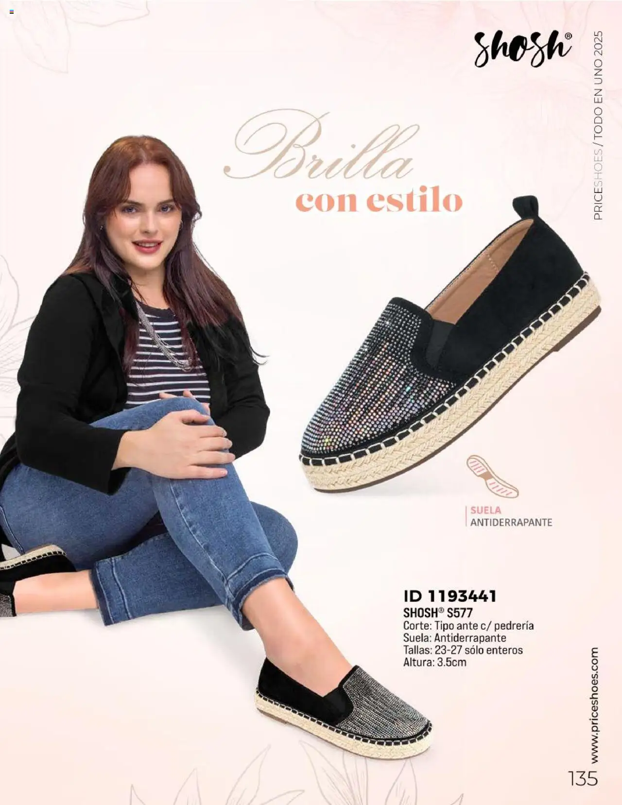 Nuevas ofertas de Price Shoes válidas en toda la República Mexicana desde el 05.05.2025. ¡Encuentra las mejores ofertas en Price Shoes catálogo Todo En 1 2025! | Página: 135