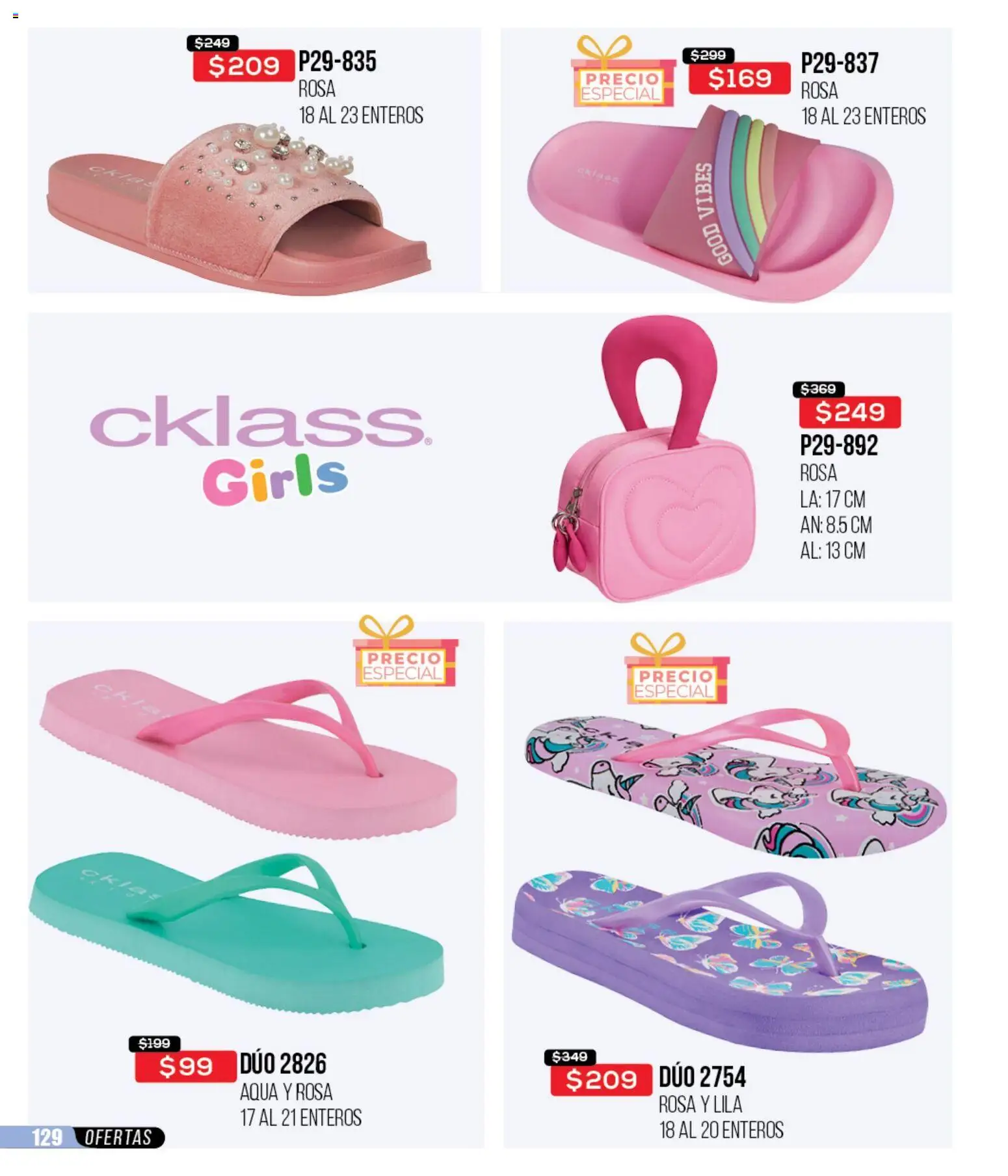 Nuevas ofertas de Cklass válidas en toda la República Mexicana desde el 12.01.2026. ¡Encuentra las mejores ofertas en Cklass catálogo Mega Ofertas Calzado! | Página: 130