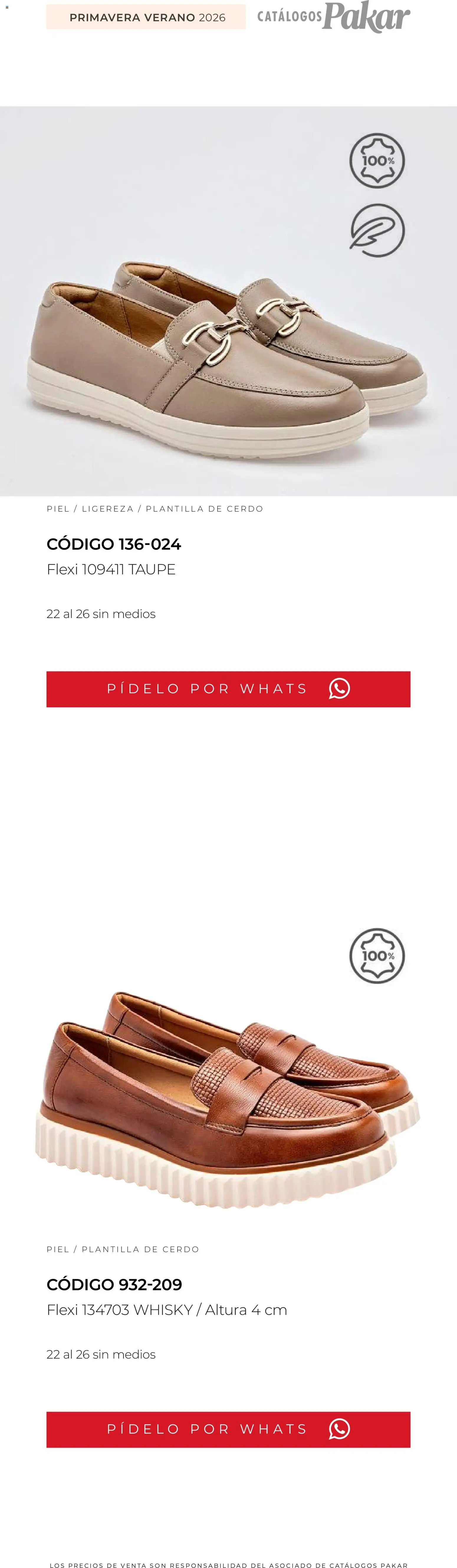 Nuevas ofertas de SC Pakar válidas en toda la República Mexicana desde el 04.03.2026. ¡Encuentra las mejores ofertas en SC Pakar catálogo Flexi PV26! | Página: 95 | Productos: Cerdo, Whisky