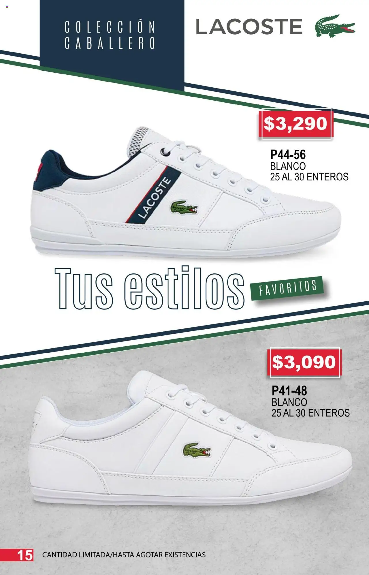 Nuevas ofertas de Cklass válidas en toda la República Mexicana desde el 14.07.2025. ¡Encuentra las mejores ofertas en Cklass catálogo Especial Lacoste! | Página: 16