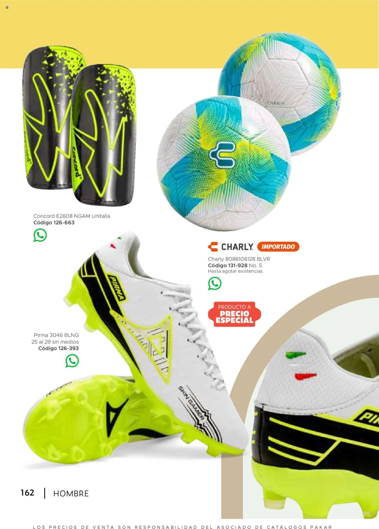 Nuevas ofertas de SC Pakar válidas en toda la República Mexicana desde el 24.07.2025. ¡Encuentra las mejores ofertas en SC Pakar - Catálogo Hombre otoño / invierno! | Página: 162