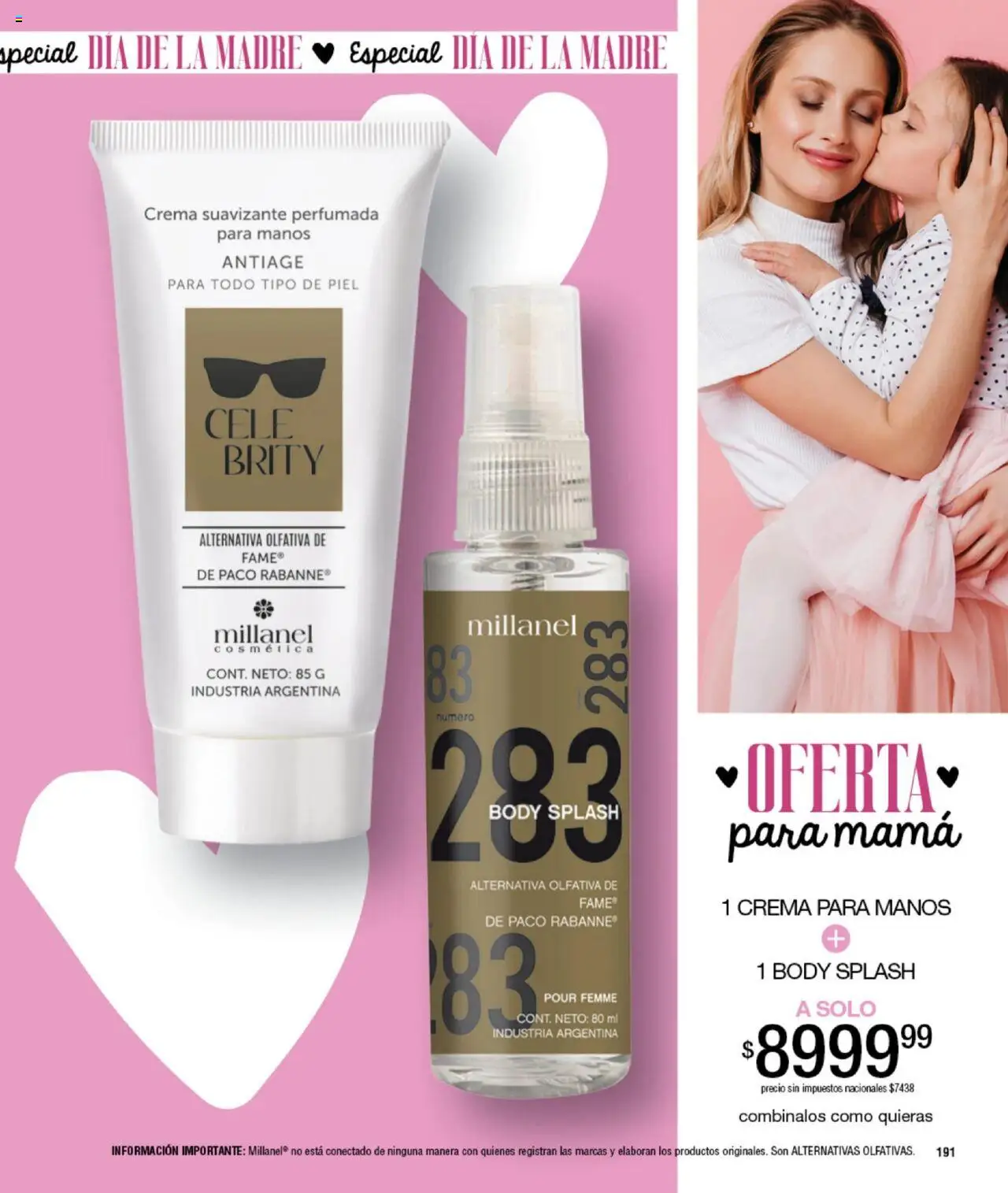 Millanel catálogo │ válido desde el 15.09.2025 | Página: 191 | Productos: Body, Suavizante, Crema