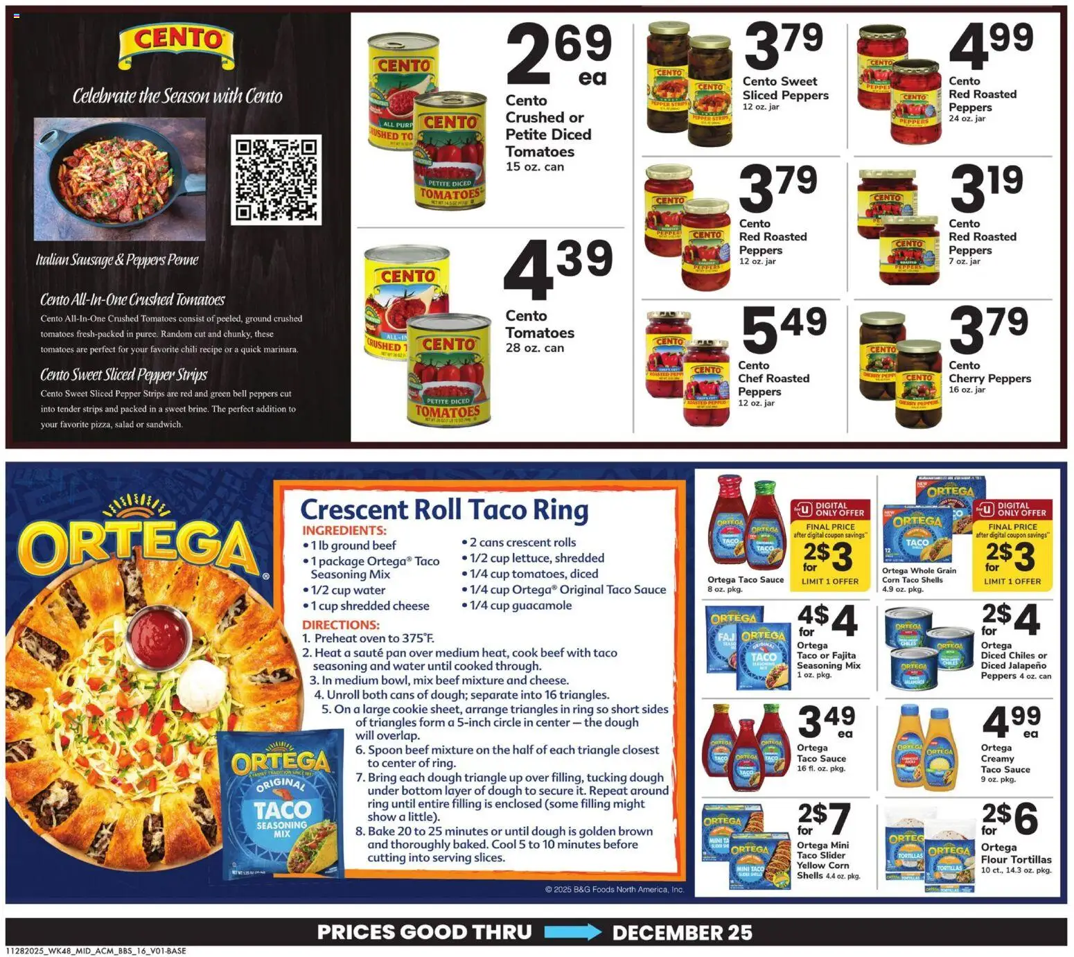 Acme Big Book of Savings - valid from 28.11.2025 | Page: 16 | Products: Ring, Cheese, Pepper, Sausage