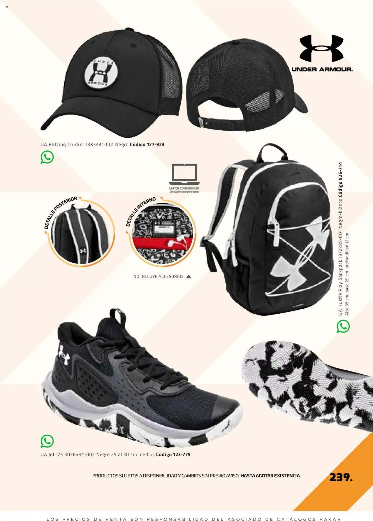 Nuevas ofertas de SC Pakar válidas en toda la República Mexicana desde el 29.08.2025. ¡Encuentra las mejores ofertas en SC Pakar - Catálogo Otoño Men Tomo 1! | Página: 239