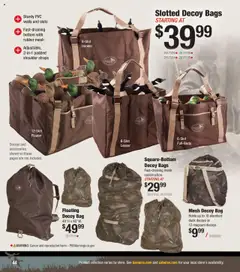 Preview of Cabela's weekly ads valid from 01.10.2025 | Page: 44 | Products: Bag