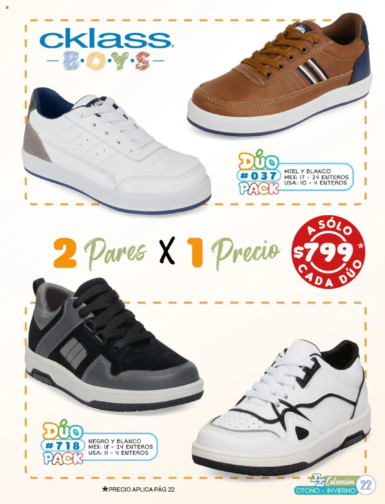 Nuevas ofertas de Cklass válidas en toda la República Mexicana desde el 14.07.2025. ¡Encuentra las mejores ofertas en Cklass catálogo Nina! | Página: 119