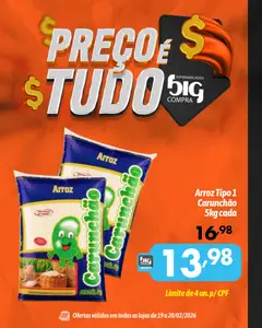 Big Compra - Ofertas Preço é Tudo - Pré-Visualização do folheto da loja Big Compra, válido de 19.02.2026