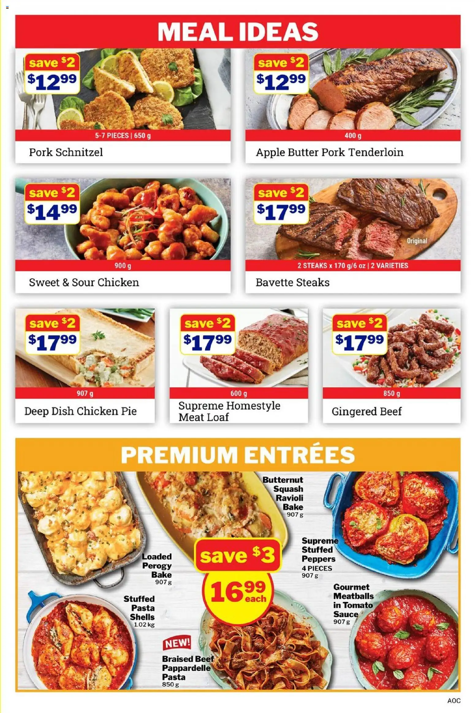 M&M Food Market flyer valid from 06.11.2025 | Page: 7 | Products: Pasta, Butter, Chicken, Pork