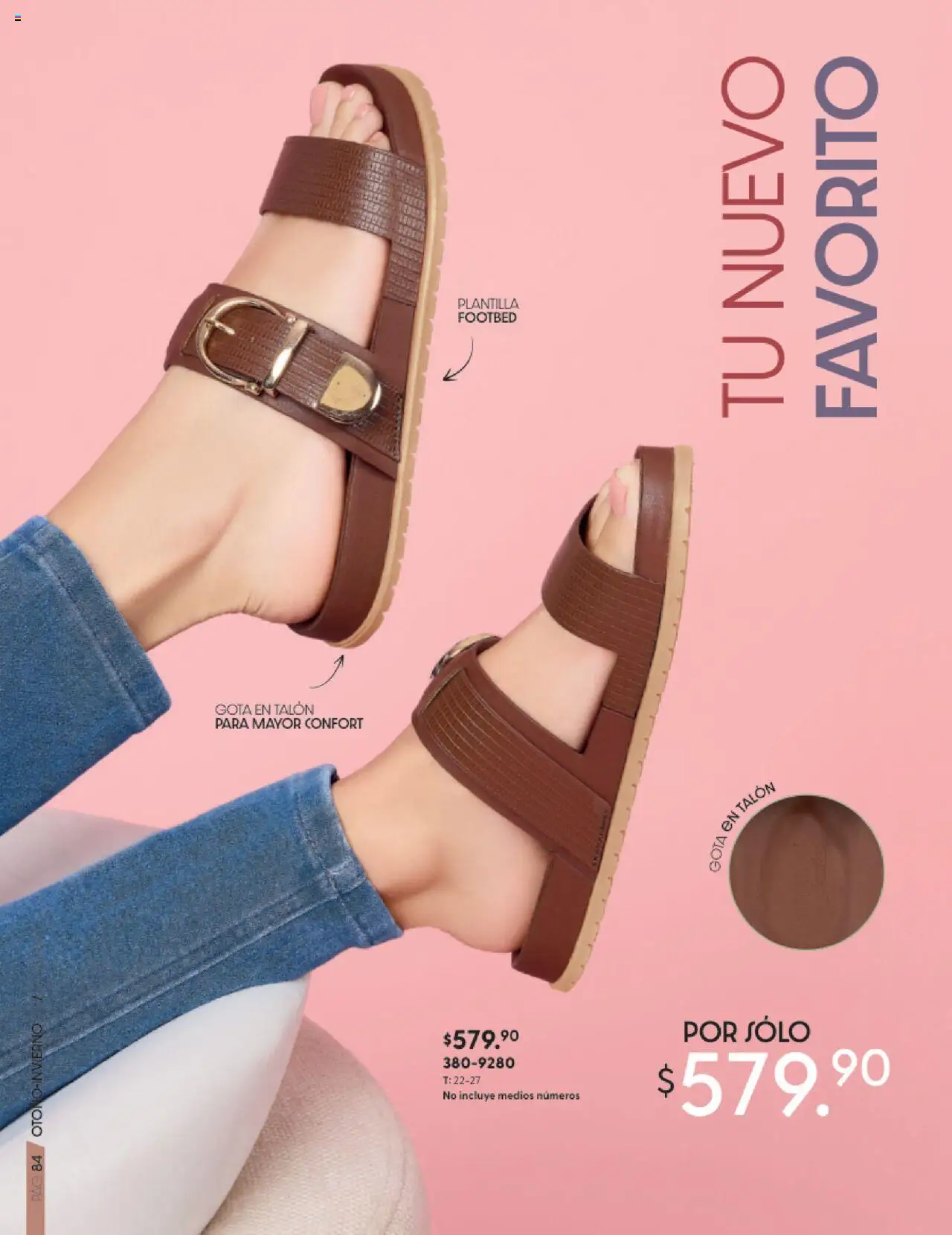 Nuevas ofertas de Andrea válidas en toda la República Mexicana desde el 24.08.2025. ¡Encuentra las mejores ofertas en Andrea - CCatálogo Calzado Confort Otoño! | Página: 84