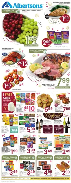 Preview of Albertsons weekly ads valid from 10.12.2025