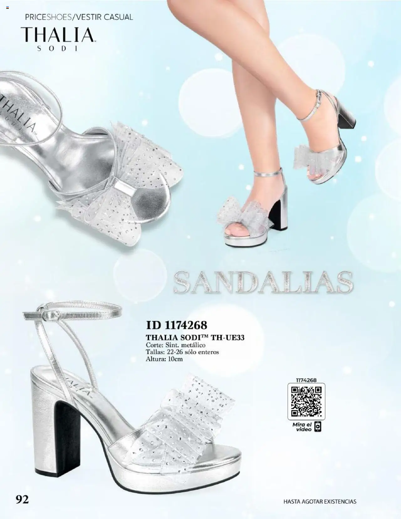Nuevas ofertas de Price Shoes válidas en toda la República Mexicana desde el 05.08.2024. ¡Encuentra las mejores ofertas en Price Shoes catálogo Vestir Casual ! | Página: 92 | Productos: Sandalias, Video