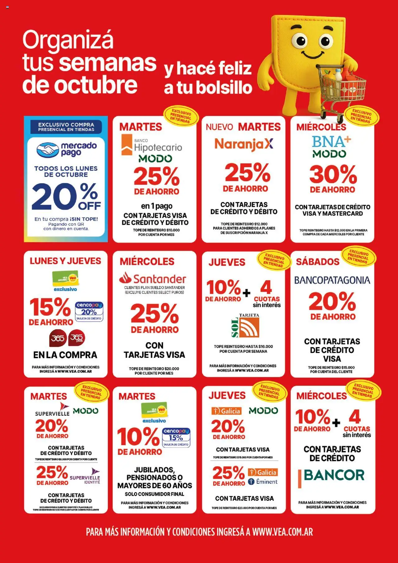 Vea - Ofertas fin de semana | Córdoba │ válido desde el 17.10.2025 | Página: 10 | Productos: Banco