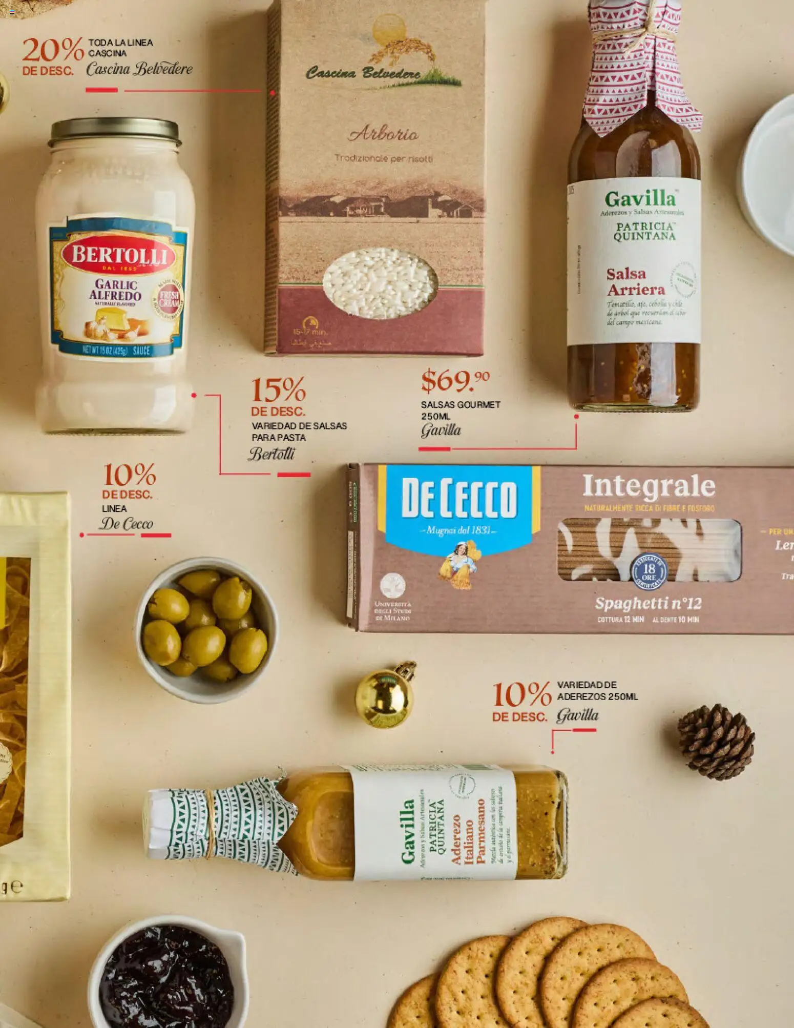 Nuevas ofertas de Alsuper válidas en toda la República Mexicana desde el 25.11.2025. ¡Encuentra las mejores ofertas en Alsuper folleto Gourmet Chihuauha Estado! | Página: 9 | Productos: Aderezo, Pasta