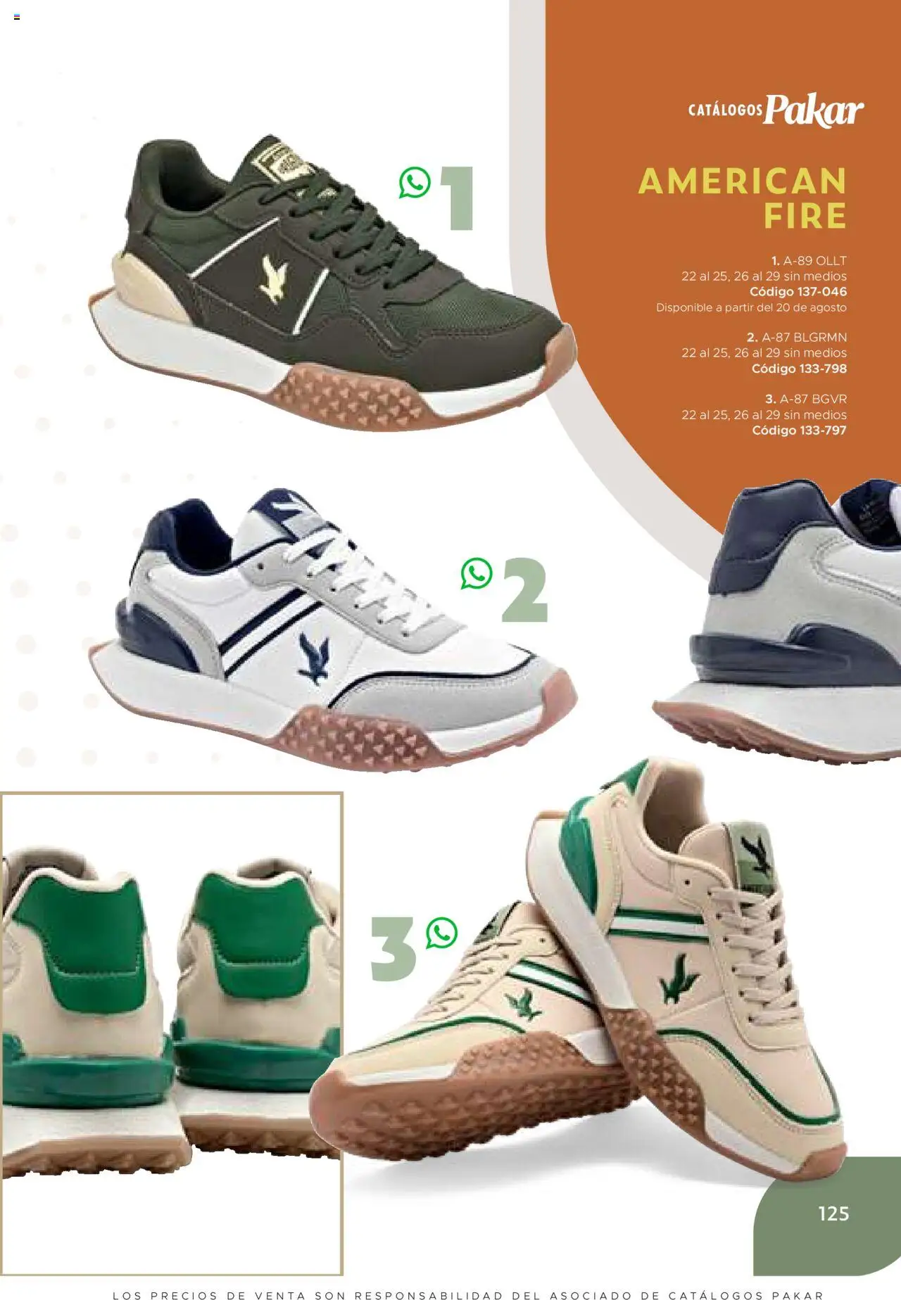 Nuevas ofertas de SC Pakar válidas en toda la República Mexicana desde el 24.07.2025. ¡Encuentra las mejores ofertas en SC Pakar - Catálogo Junior otoño / invierno! | Página: 125