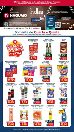 Nagumo ofertas Quarta e Quinta - Pré-Visualização do folheto da loja Nagumo, válido de 18.03.2026