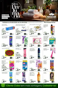 Master - Ofertas Especial Perfumaria - Pré-Visualização do folheto da loja Master, válido de 18.08.2025