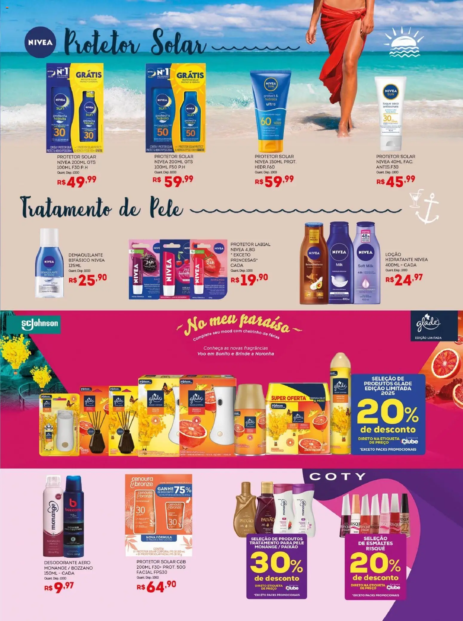 Bistek Supermercados Folheto - válido de 22.10.2025 | Página: 13 | Produtos: Protetor solar, Demaquilante, Cenoura, Protetor labial