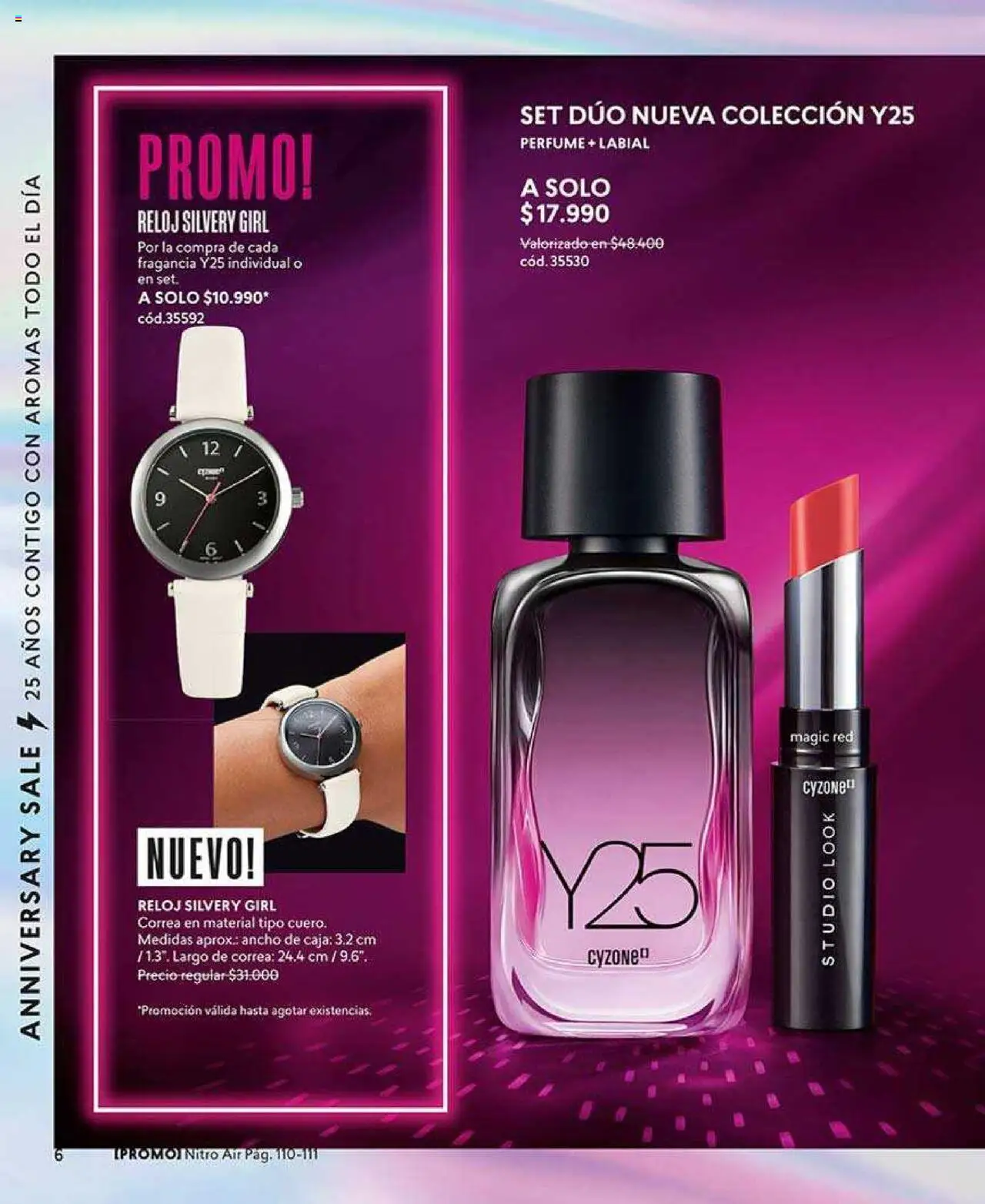 Catálogo CyZone Campaña 10 │ válido desde el 02.06.2025 | Página: 6 | Productos: Caja, Perfume, Reloj, Individual