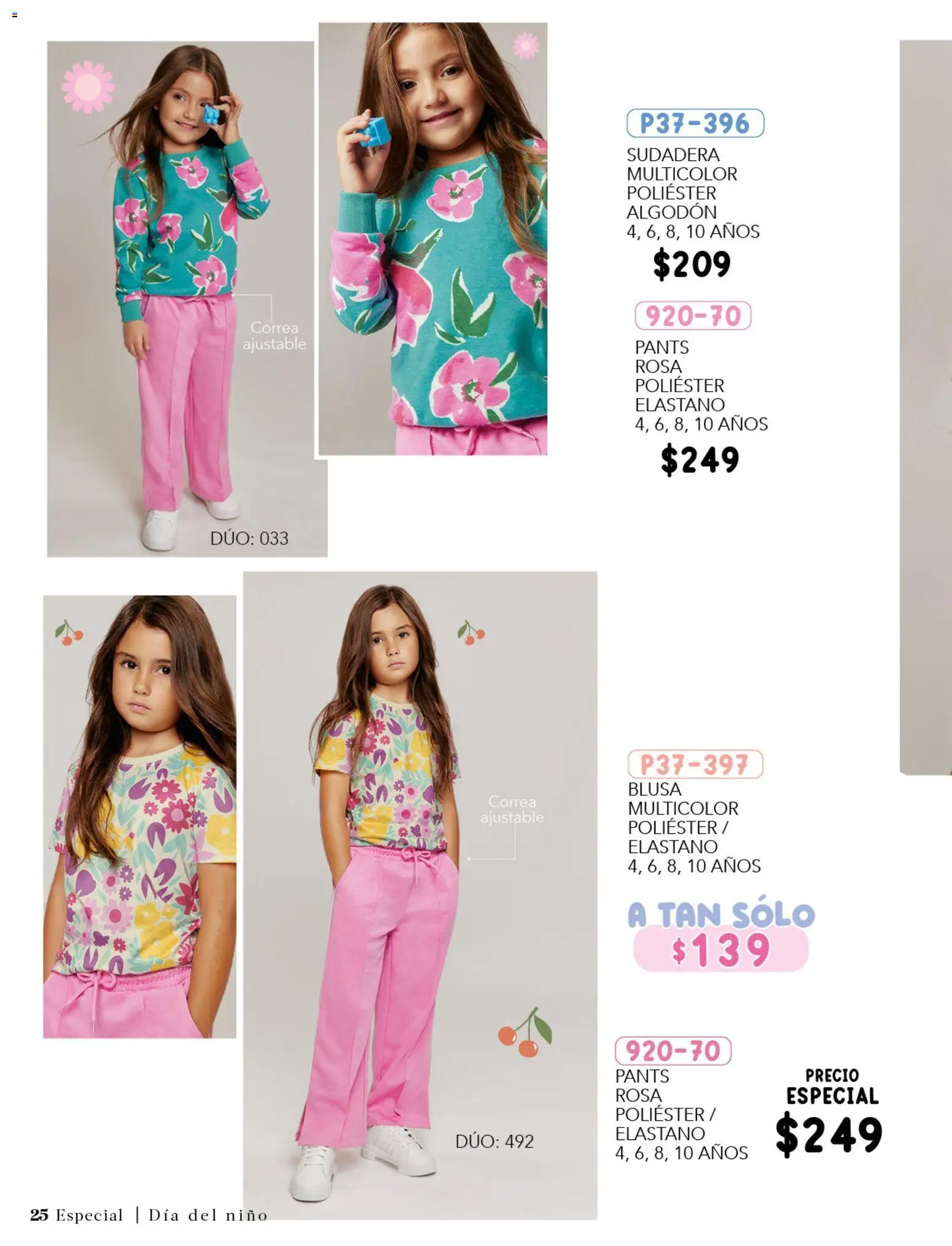 Nuevas ofertas de Cklass válidas en toda la República Mexicana desde el 26.03.2026. ¡Encuentra las mejores ofertas en Cklass catálogo Especial Día del Niño! | Página: 77 | Productos: Blusa, Algodón, Sudadera, Pants