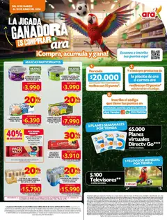 Ara catálogo - La jugada ganador -  Vista previa de la revista de la tienda Ara valido desde el 19.03.2026