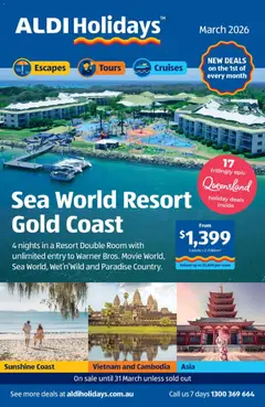 Preview of Aldi Holidays - valid from 02.03.2026