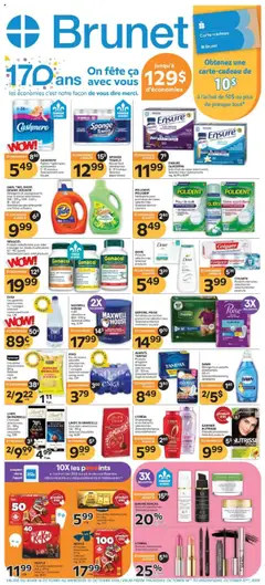 Preview of Brunet weekly flyer / circulaire from shop Brunet valid from 16.10.2025