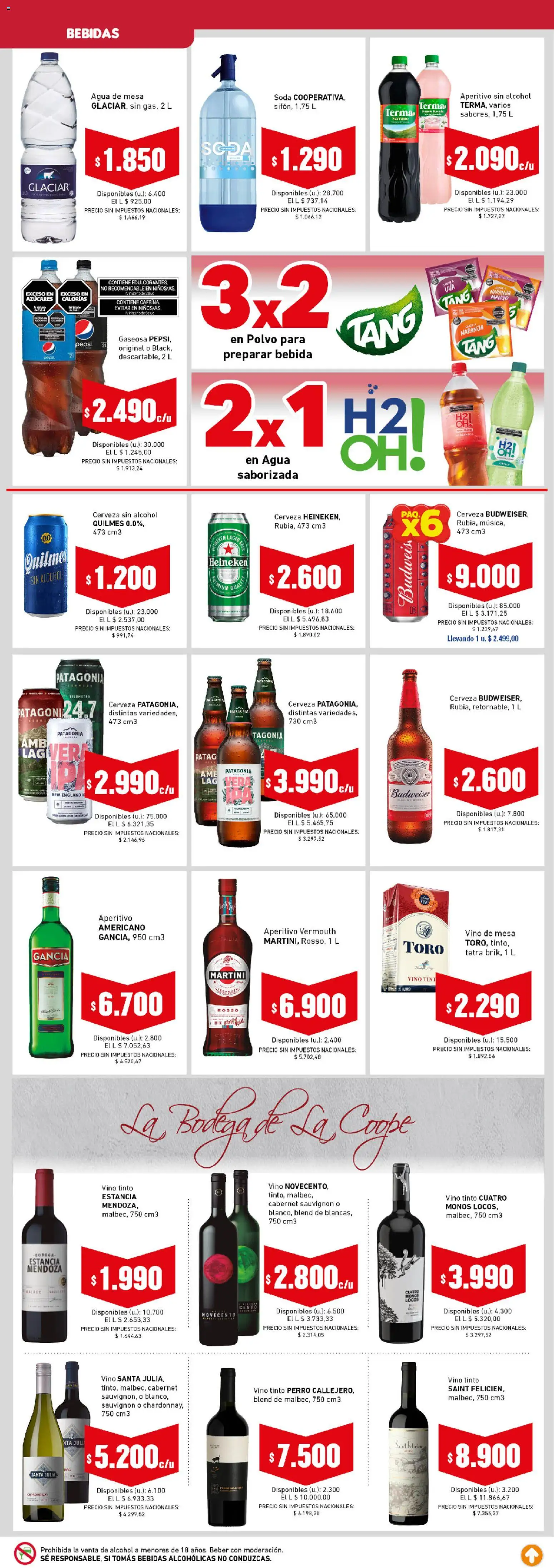 Cooperativa Obrera - Ahorrón │ válido desde el 06.04.2026 | Página: 5 | Productos: Mesa, Gaseosa, Agua, Mango