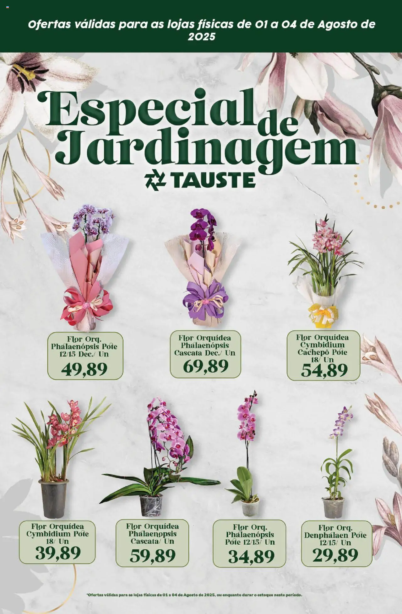 Tauste Folheto - válido de 01.08.2025 | Página: 1 | Produtos: Denphalaen