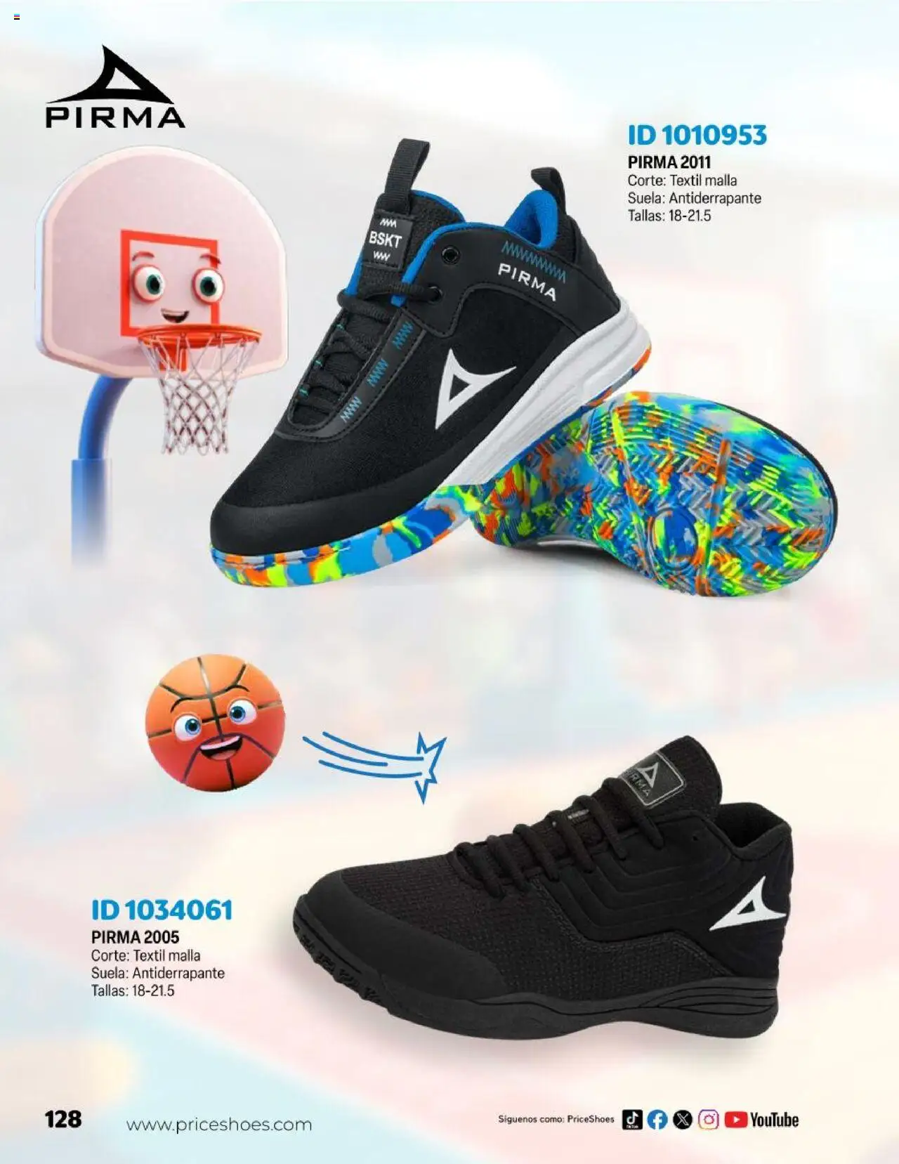 Nuevas ofertas de Price Shoes válidas en toda la República Mexicana desde el 23.04.2025. ¡Encuentra las mejores ofertas en Price Shoes catálogo Kids! | Página: 128 | Productos: Malla