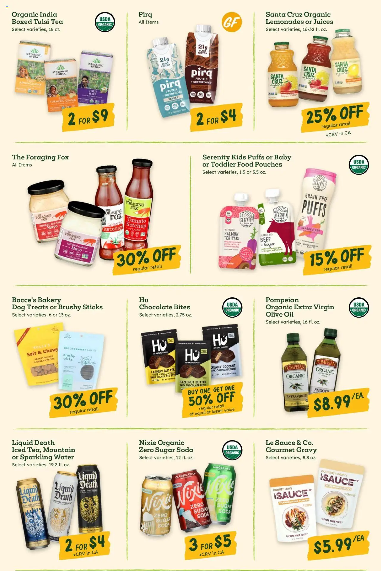 Sprouts Monthly Ad - valid from 24.09.2025 | Page: 12 | Products: Turmeric, Butter, Beef, Carrot