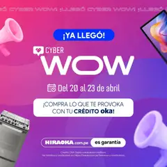 Vista previa de folleto Hiraoka - Cyber Wow de la Hiraoka válido desde 20.04.2026