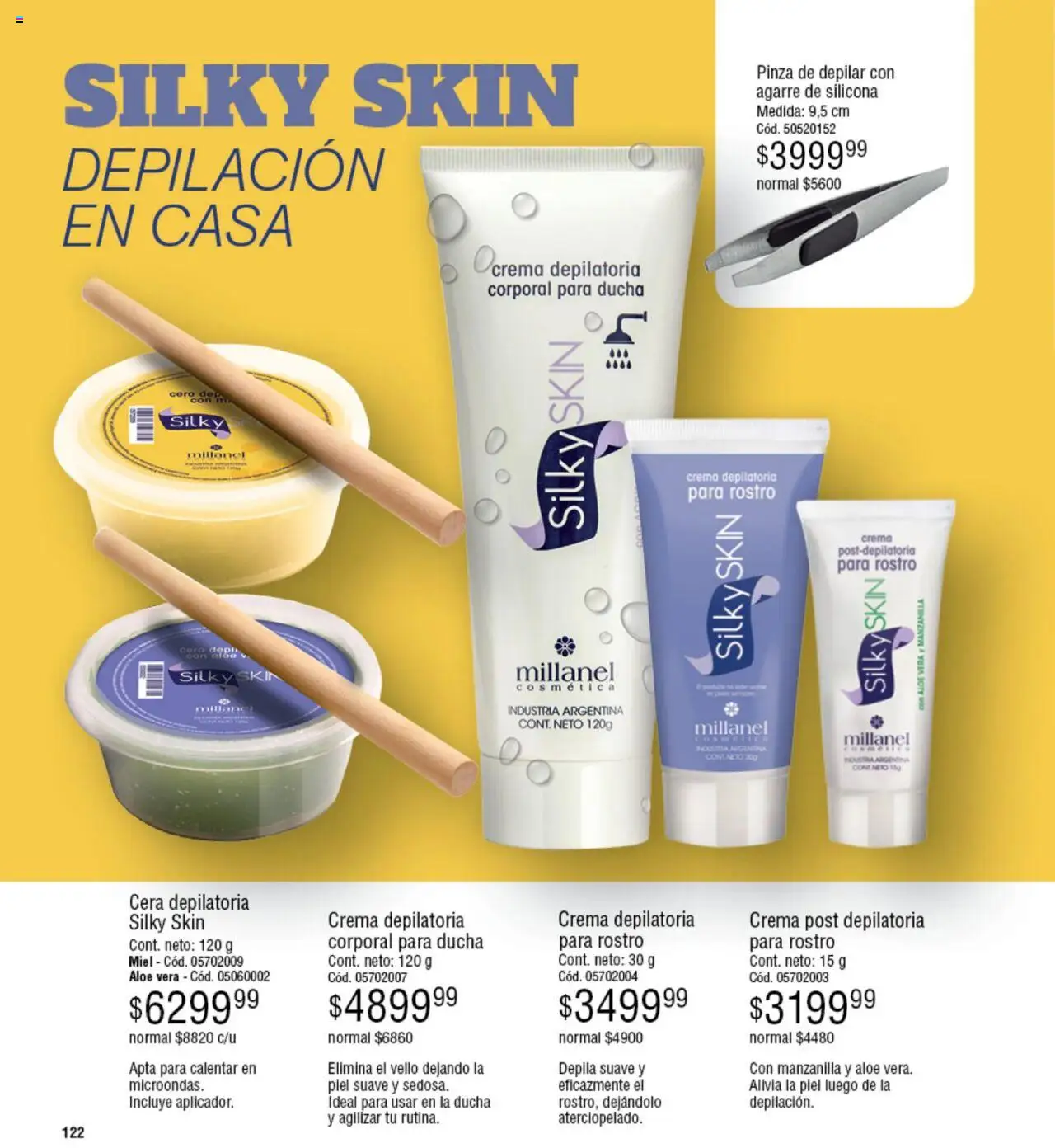 Millanel catálogo │ válido desde el 23.06.2025 | Página: 122 | Productos: Ducha, Pinza de depilar, Microondas, Crema