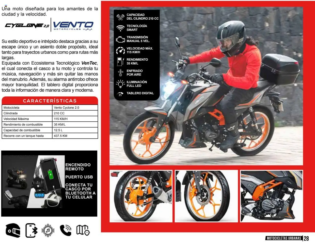 Nuevas ofertas de Cklass válidas en toda la República Mexicana desde el 18.06.2025. ¡Encuentra las mejores ofertas en Cklass catálogo Motos! | Página: 29 | Productos: Usb, Alarma, Navegación
