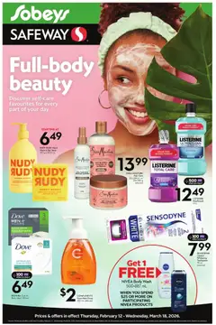 Preview of Sobeys - Health & Beauty Flyer from shop Sobeys valid from 12.02.2026
