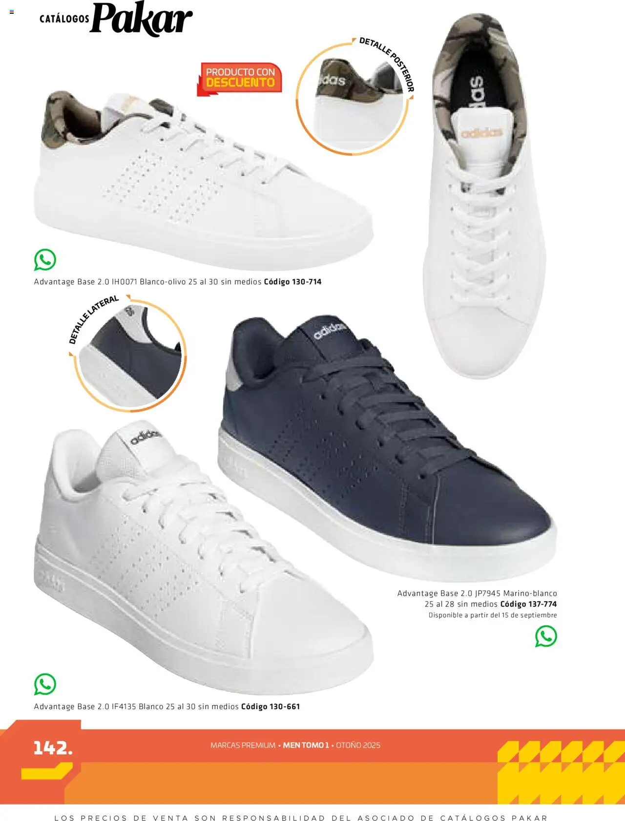 Nuevas ofertas de SC Pakar válidas en toda la República Mexicana desde el 29.08.2025. ¡Encuentra las mejores ofertas en SC Pakar - Catálogo Otoño Men Tomo 1! | Página: 142