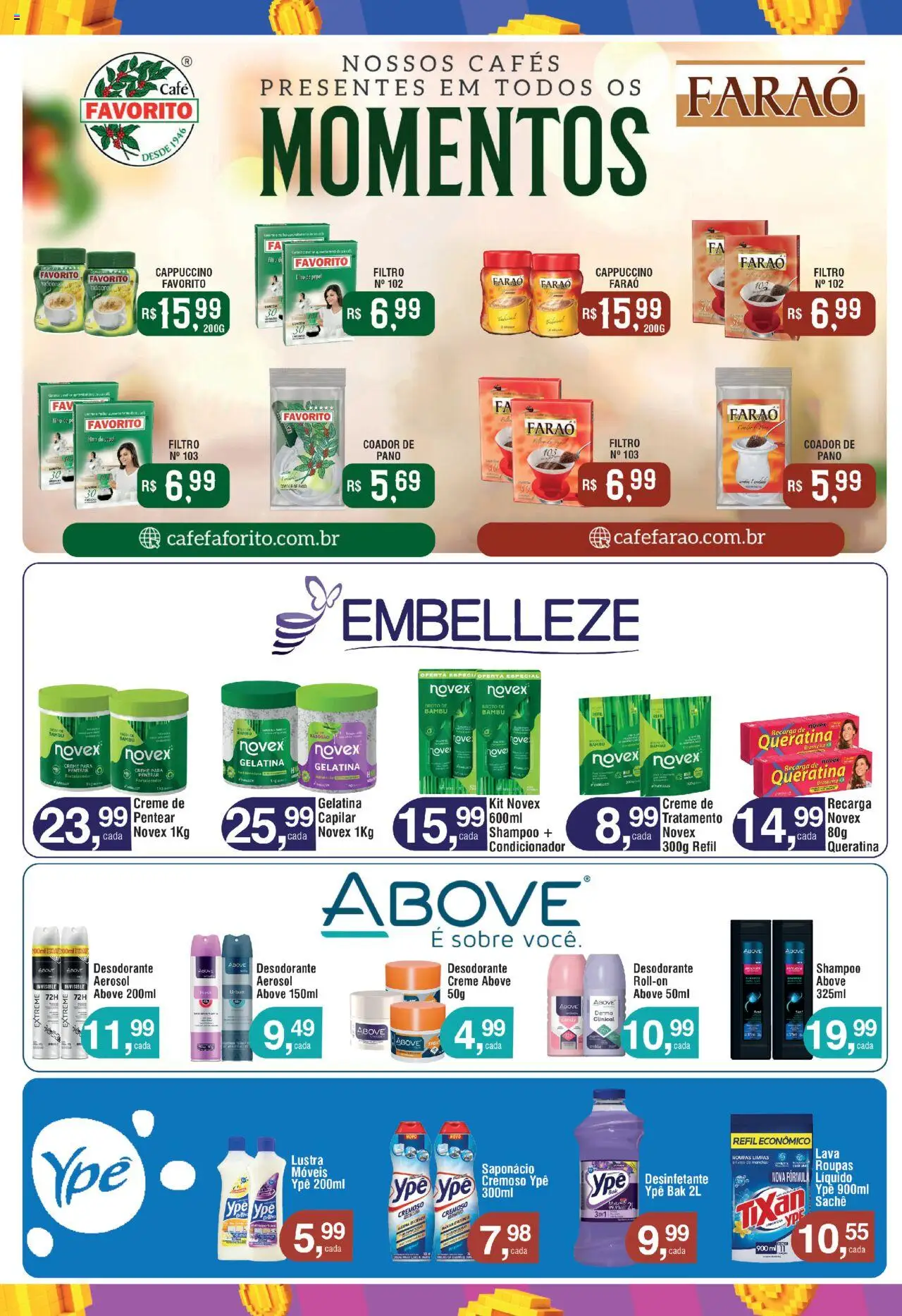 Royal Supermercados Folheto - válido de 18.08.2025 | Página: 11 | Produtos: Café, Roupas, Desinfetante, Gelatina