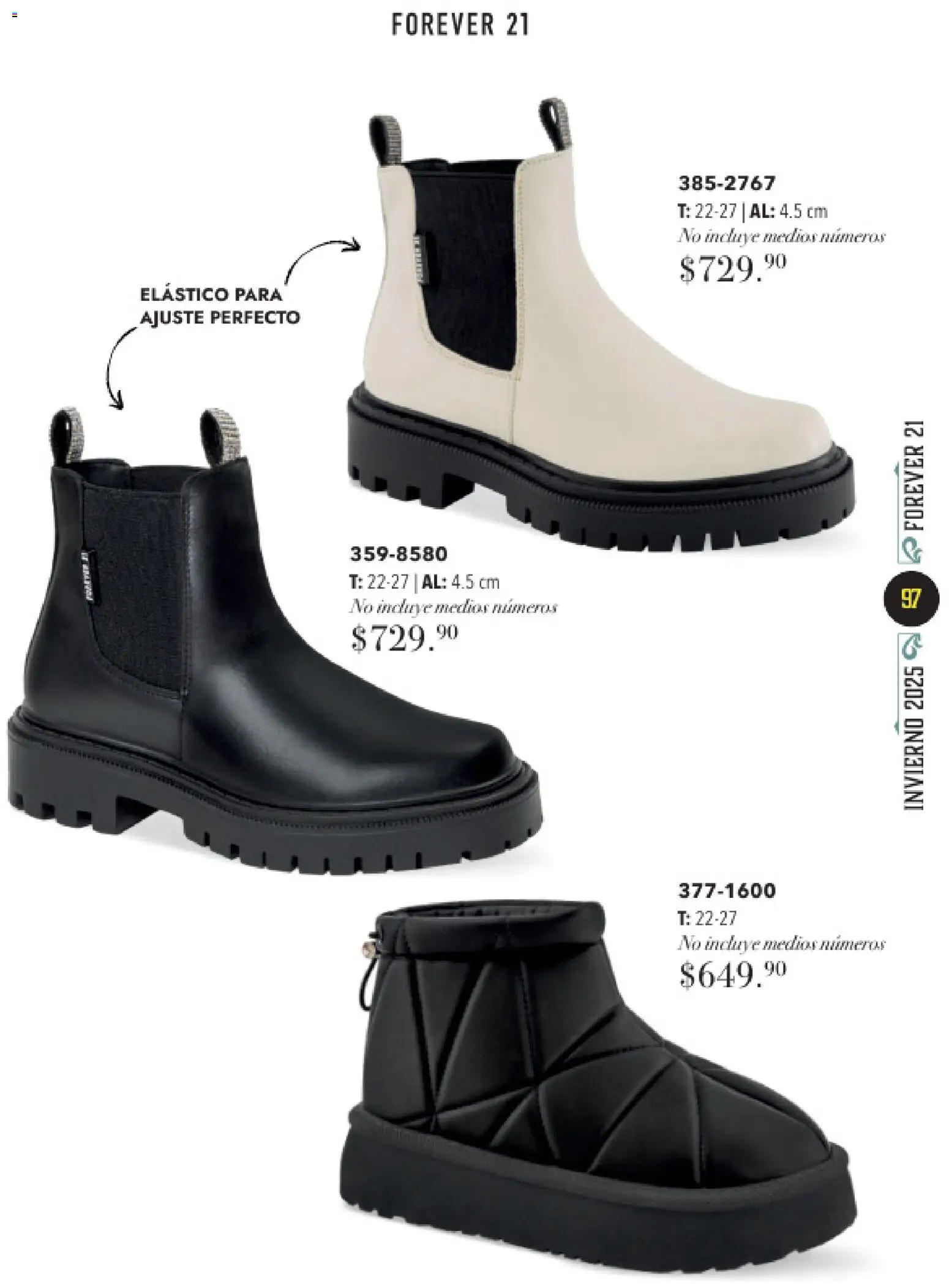 Nuevas ofertas de Andrea válidas en toda la República Mexicana desde el 26.11.2025. ¡Encuentra las mejores ofertas en Andrea catálogo Invierno! | Página: 97