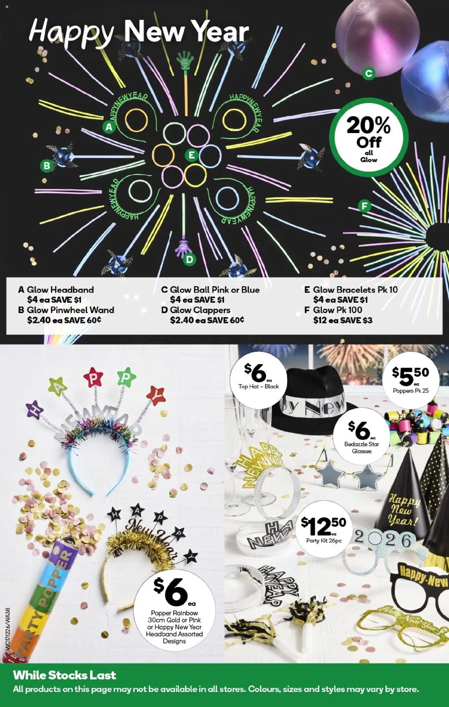 Woolworths catalogue - valid from 17.12.2025 | Page: 38 | Products: Headband, Hat, Glasses